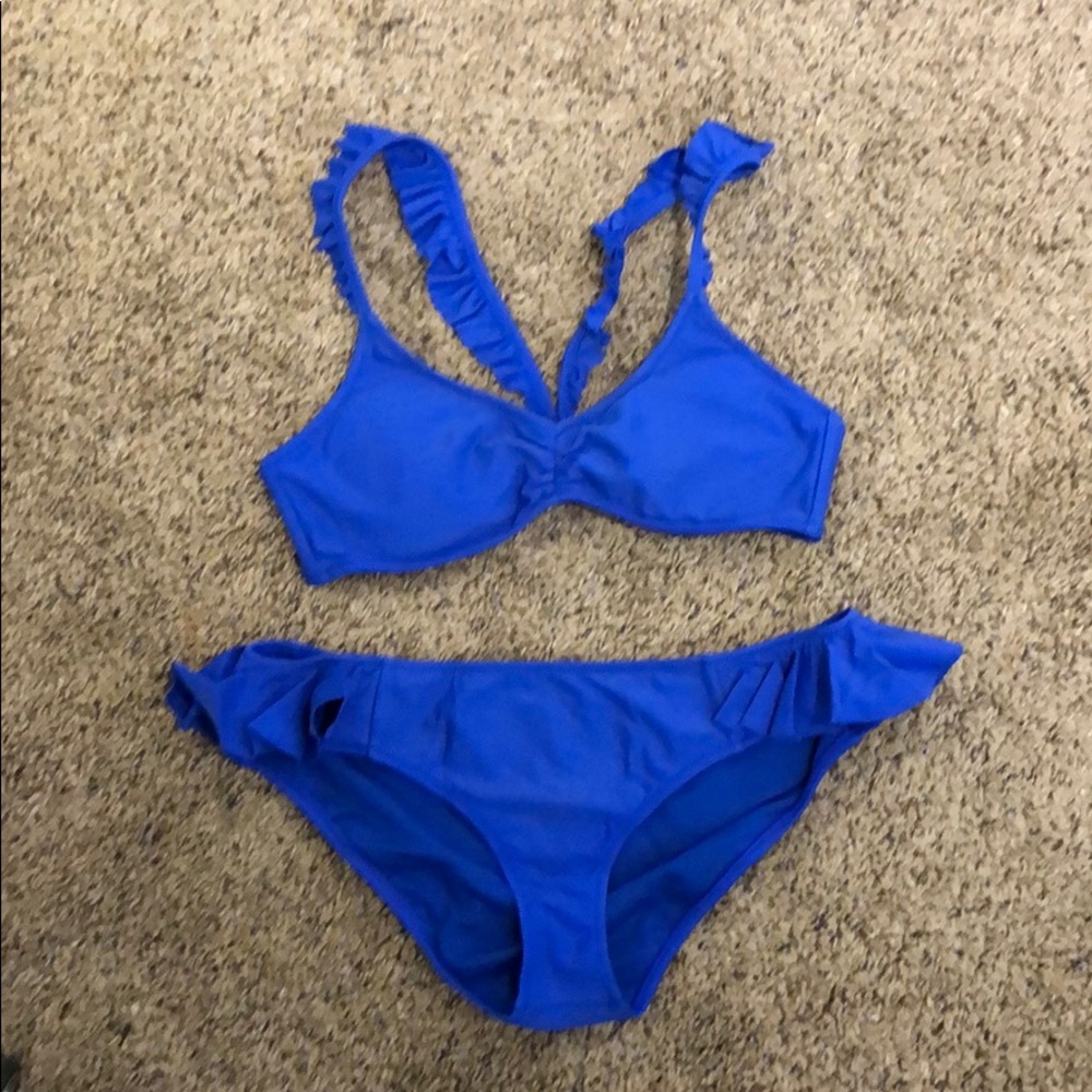 Asos Raisins Frill Bikini - Picture 2 of 2